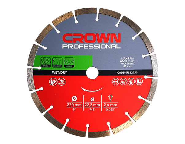 Picture of Diamond cutting discs - universal segmented